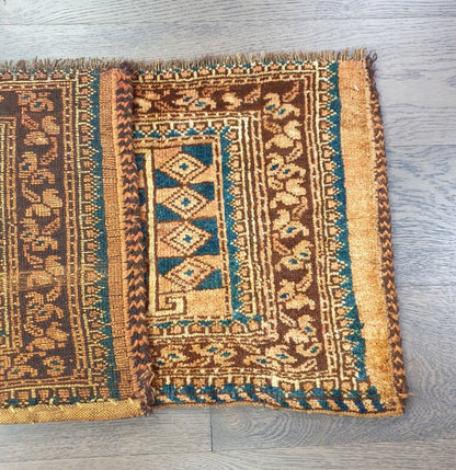 Beautiful old antique Turkmen Ersari - Hakiemie Rug Gallery
