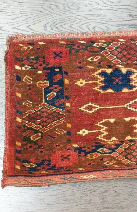 Wonderful old antique Turkmen Ersari Bishar - Hakiemie Rug Gallery