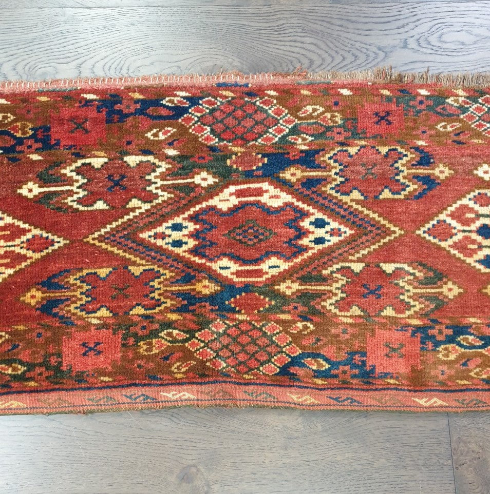 Wonderful old antique Turkmen Ersari Bishar - Hakiemie Rug Gallery