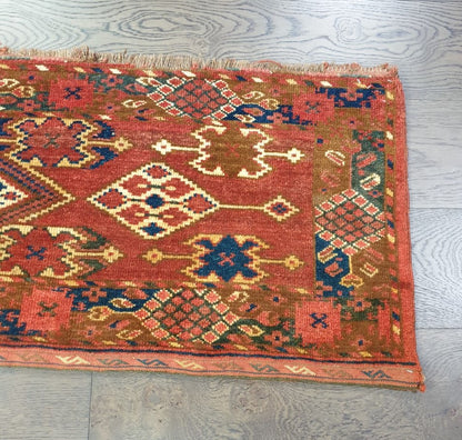 Wonderful old antique Turkmen Ersari Bishar - Hakiemie Rug Gallery