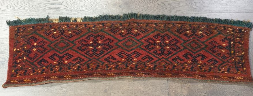 Amazing old antique Turkmen Ersari Torba - Hakiemie Rug Gallery
