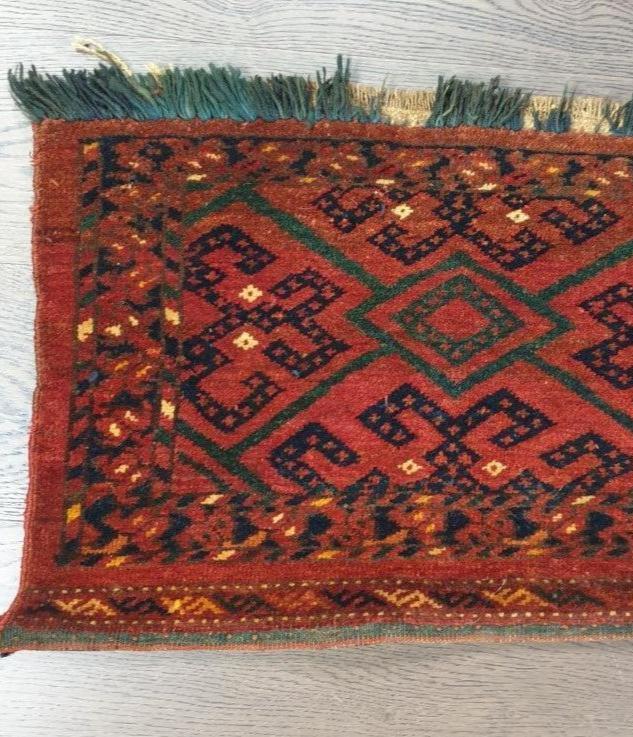 Amazing old antique Turkmen Ersari Torba - Hakiemie Rug Gallery