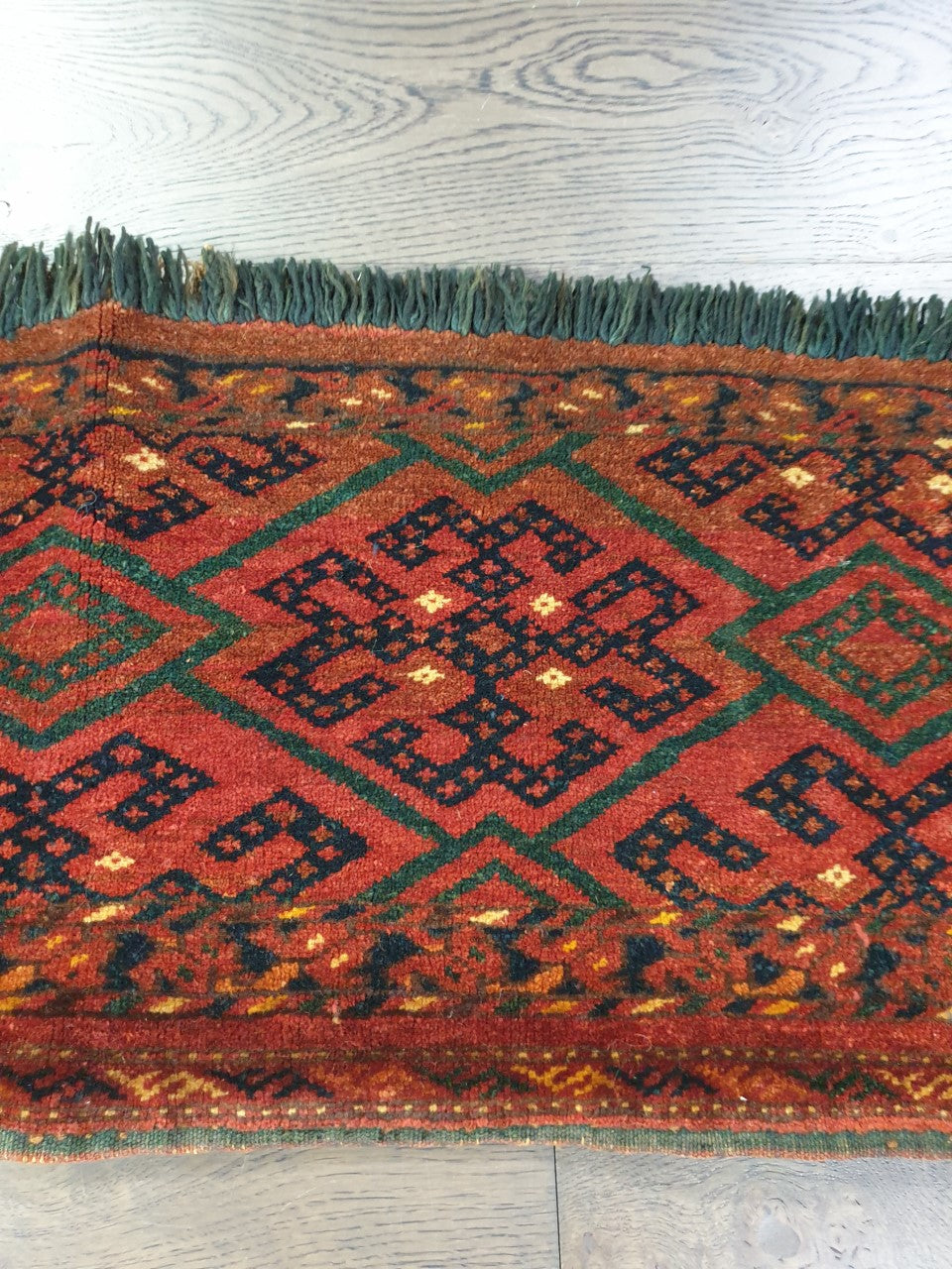 Amazing old antique Turkmen Ersari Torba - Hakiemie Rug Gallery