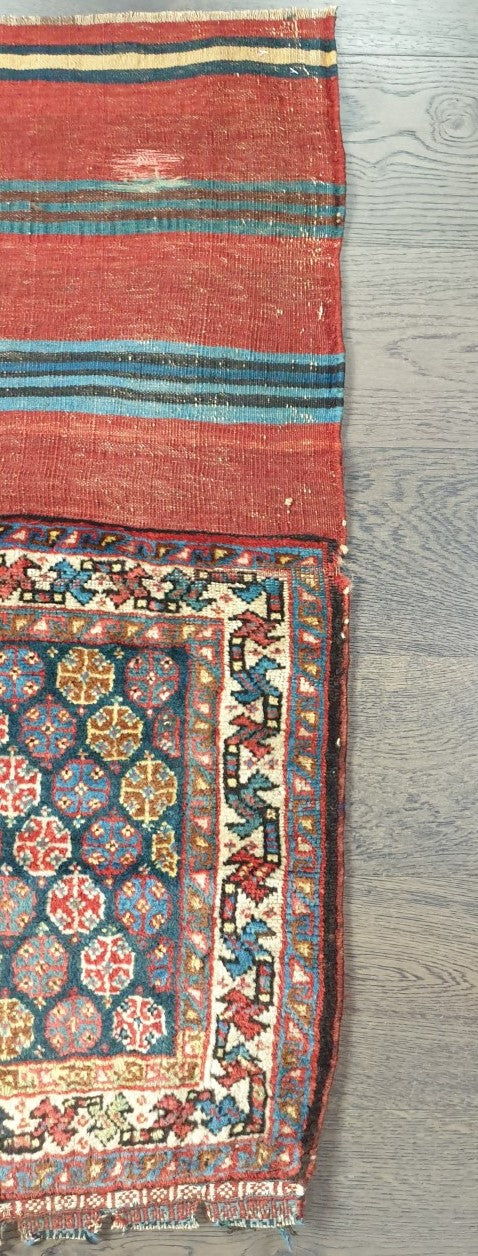 Beautiful old antique decorative Qashqai bag - Hakiemie Rug Gallery