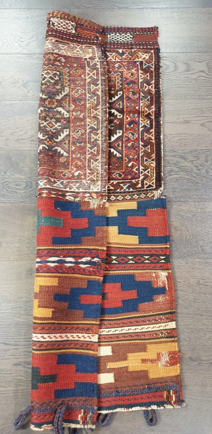 Stunning old antique decorative Hamsah bag - Hakiemie Rug Gallery