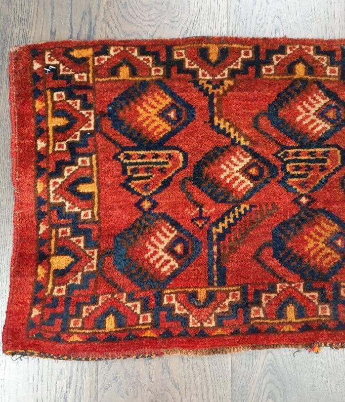 Wonderful old antique Turkmen Ersari Torba - Hakiemie Rug Gallery