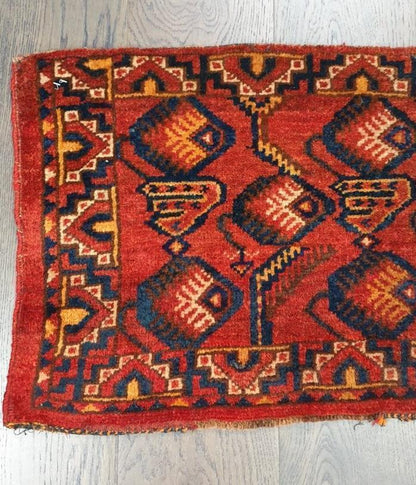 Wonderful old antique Turkmen Ersari Torba - Hakiemie Rug Gallery