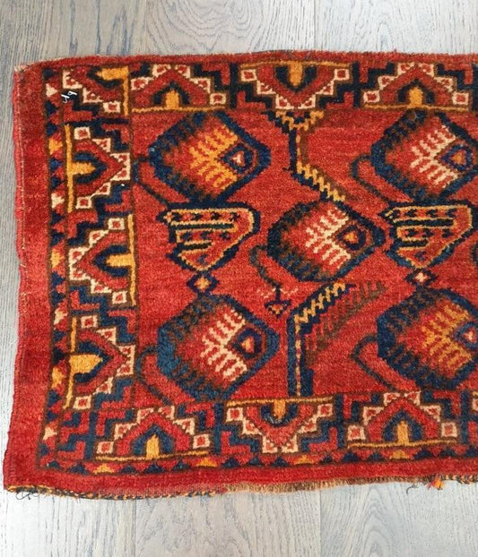 Wonderful old antique Turkmen Ersari Torba - Hakiemie Rug Gallery
