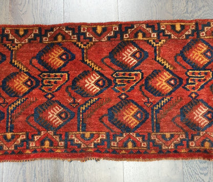 Wonderful old antique Turkmen Ersari Torba - Hakiemie Rug Gallery
