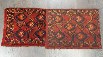 Wonderful old antique Turkmen Ersari Torba - Hakiemie Rug Gallery