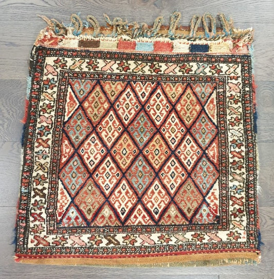 Amazing old antique decorative Kurdish Jaff bag - Hakiemie Rug Gallery