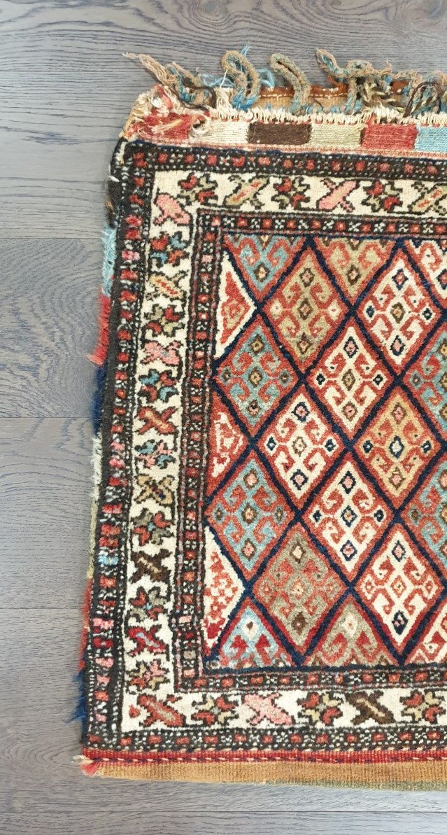 Amazing old antique decorative Kurdish Jaff bag - Hakiemie Rug Gallery
