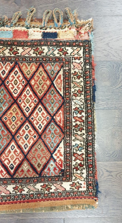 Amazing old antique decorative Kurdish Jaff bag - Hakiemie Rug Gallery