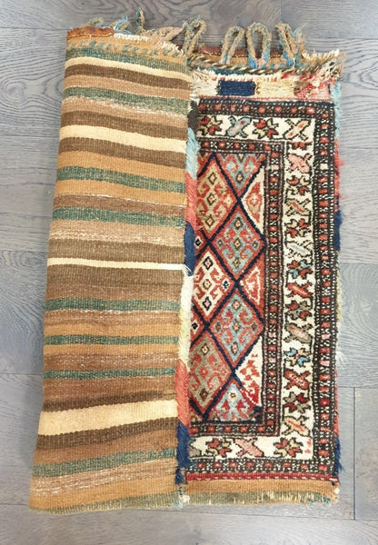 Amazing old antique decorative Kurdish Jaff bag - Hakiemie Rug Gallery