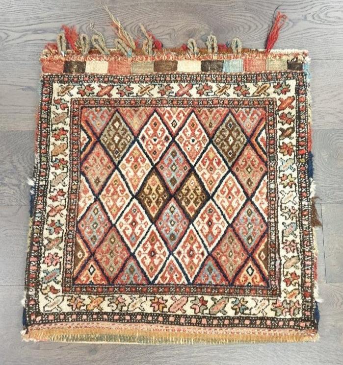 Beautiful old antique decorative Kurdish Jaff bag - Hakiemie Rug Gallery