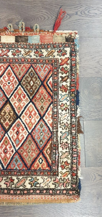 Beautiful old antique decorative Kurdish Jaff bag - Hakiemie Rug Gallery