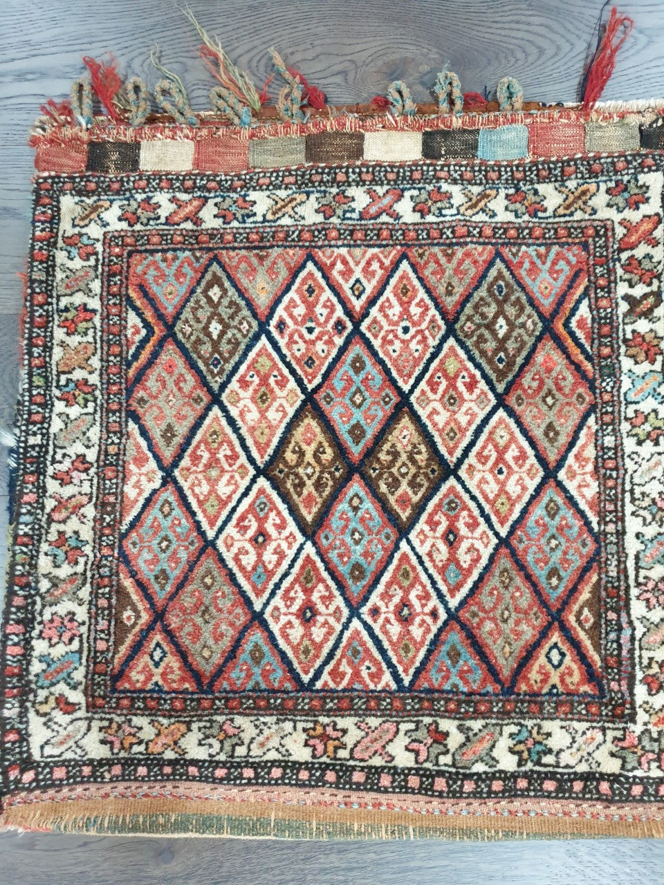 Beautiful old antique decorative Kurdish Jaff bag - Hakiemie Rug Gallery