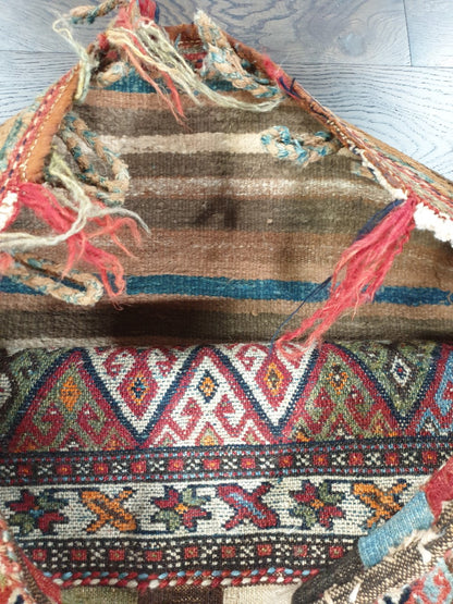 Beautiful old antique decorative Kurdish Jaff bag - Hakiemie Rug Gallery