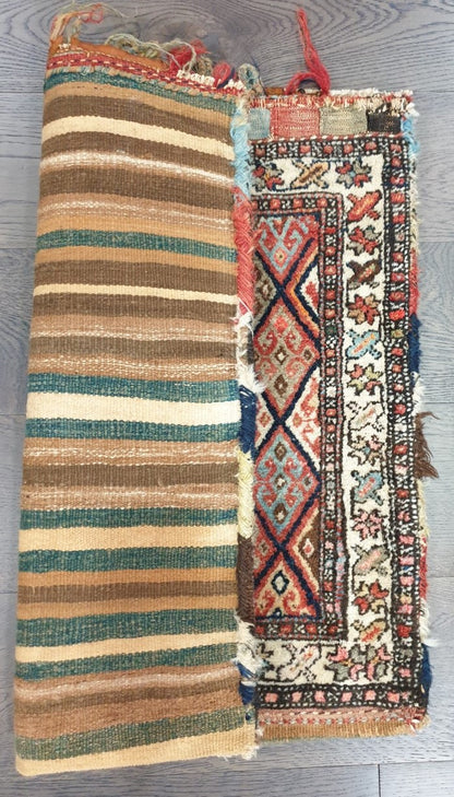 Beautiful old antique decorative Kurdish Jaff bag - Hakiemie Rug Gallery