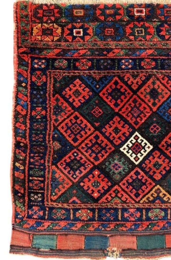 Beautiful Old Antique Handmade Kurdish Jaff bagface - Hakiemie Rug Gallery
