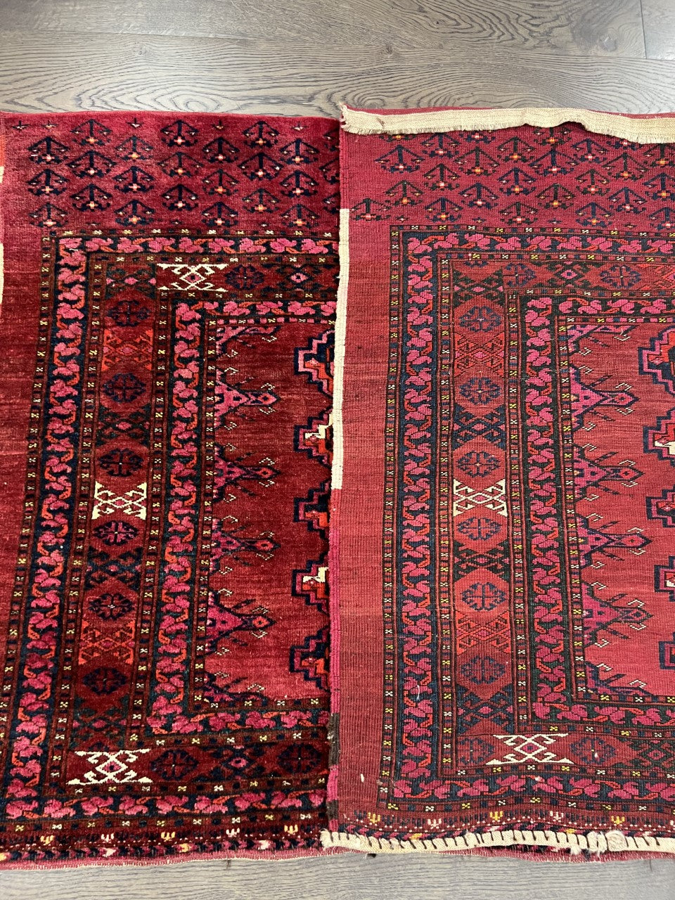 Amazing old antique Turkmen Ersari Chuval - Hakiemie Rug Gallery