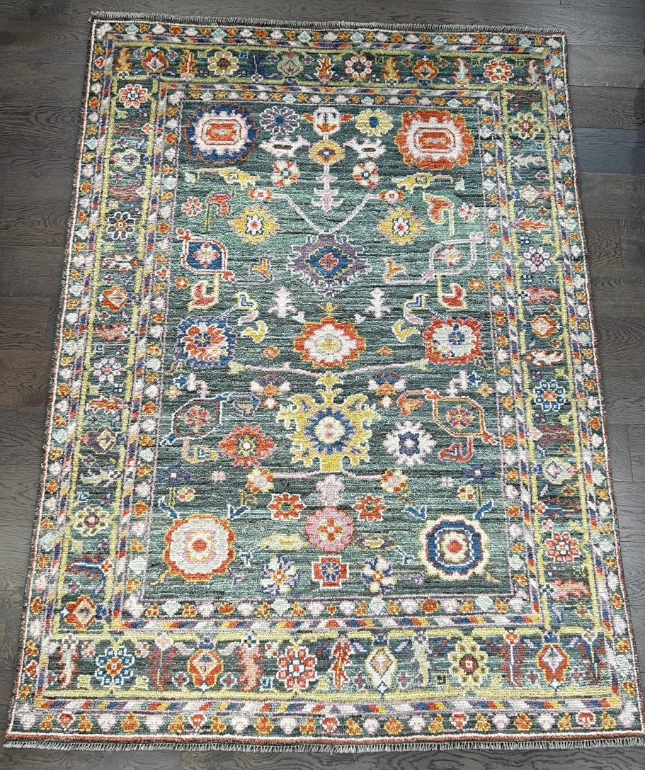 Wonderful new handmade Oushak rug - Hakiemie Rug Gallery