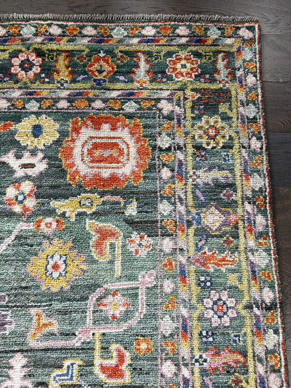 Wonderful new handmade Oushak rug - Hakiemie Rug Gallery