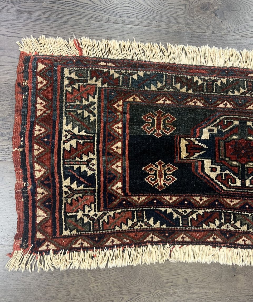 Amazing old antique Veramin Mafrash rug - Hakiemie Rug Gallery