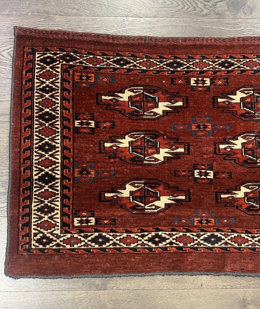 Amazing old antique Turkmen Yomut Chuval - Hakiemie Rug Gallery