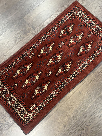 Amazing old antique Turkmen Yomut Chuval - Hakiemie Rug Gallery
