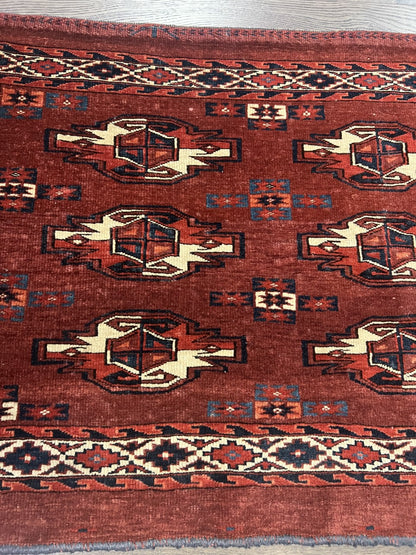 Amazing old antique Turkmen Yomut Chuval - Hakiemie Rug Gallery