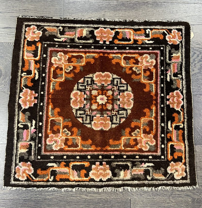 Beautiful Old Antique Chinese mat - Hakiemie Rug Gallery