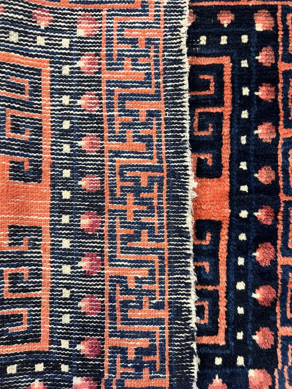 Amazing Old Antique Chinese mat - Hakiemie Rug Gallery