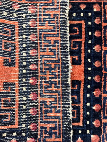 Amazing Old Antique Chinese mat - Hakiemie Rug Gallery