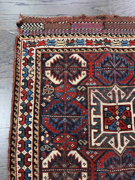Beautiful antique Khamsar bagface - Hakiemie Rug Gallery