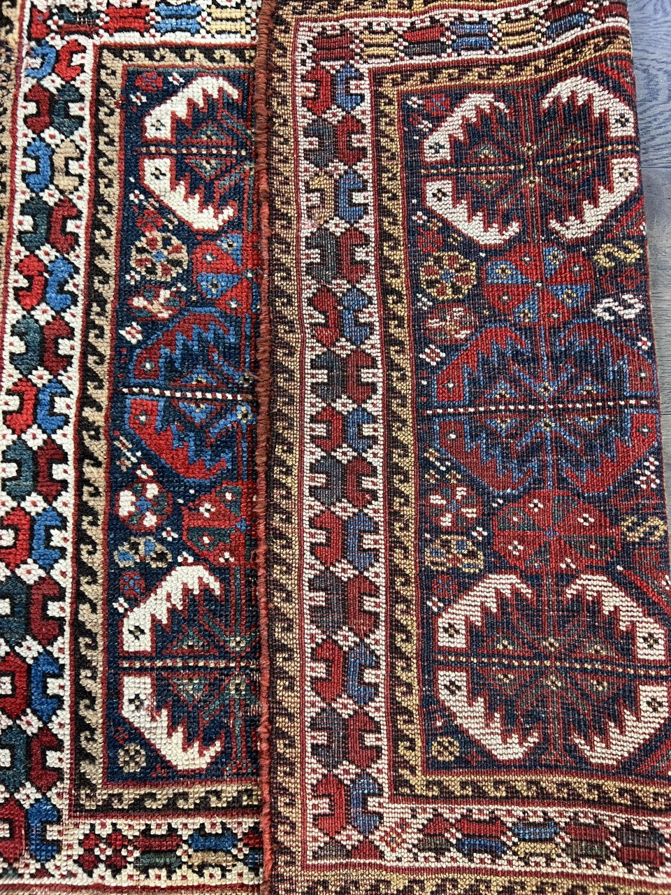 Beautiful antique Khamsar bagface - Hakiemie Rug Gallery