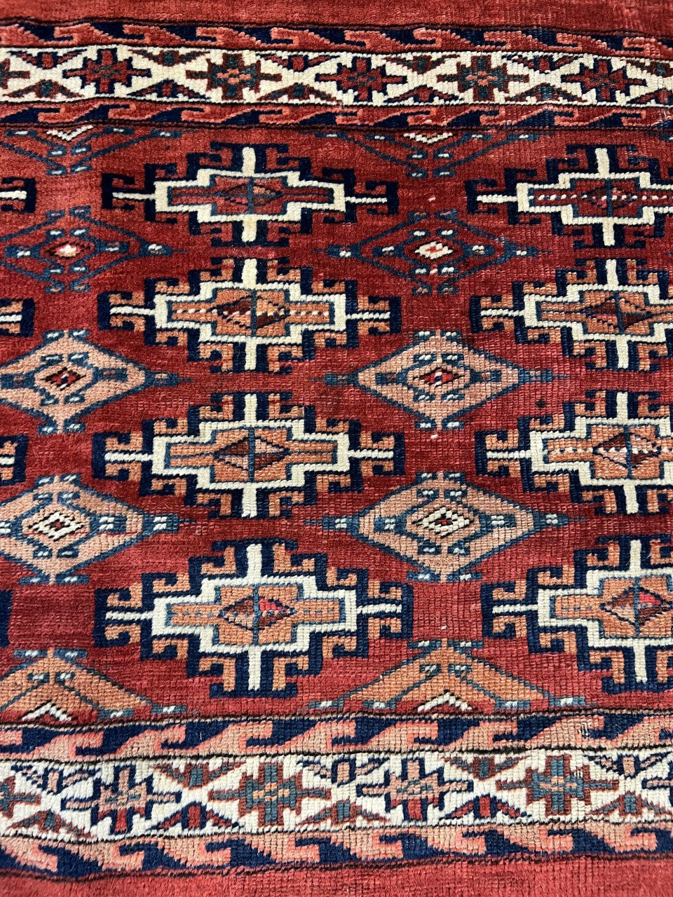 Amazing antique Turkman Yomut Chuval - Hakiemie Rug Gallery