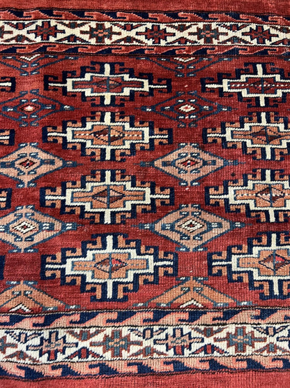 Amazing antique Turkman Yomut Chuval - Hakiemie Rug Gallery