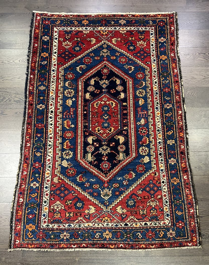 Wonderful antique Handmade Hamadan Rug - Hakiemie Rug Gallery