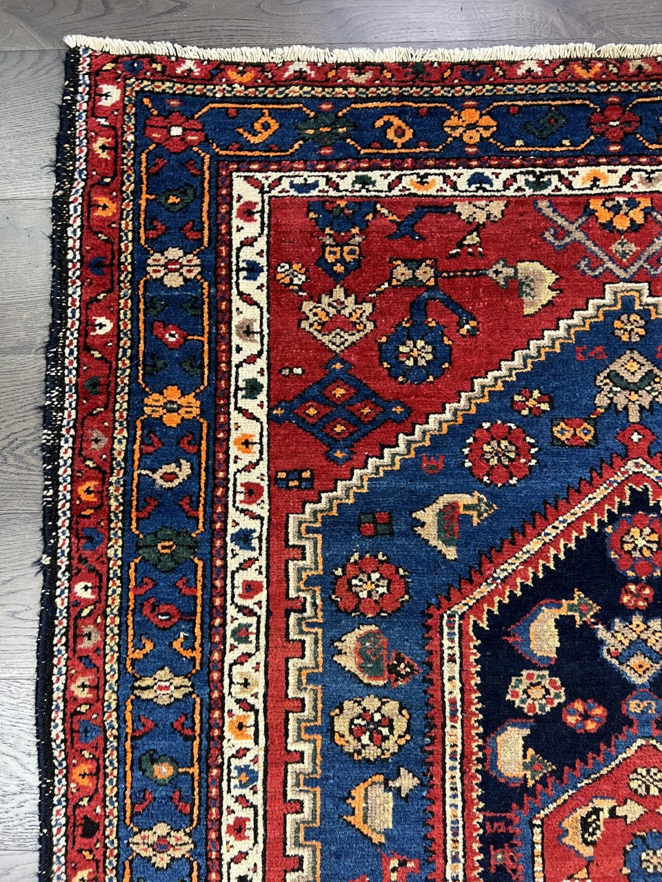 Wonderful antique Handmade Hamadan Rug - Hakiemie Rug Gallery
