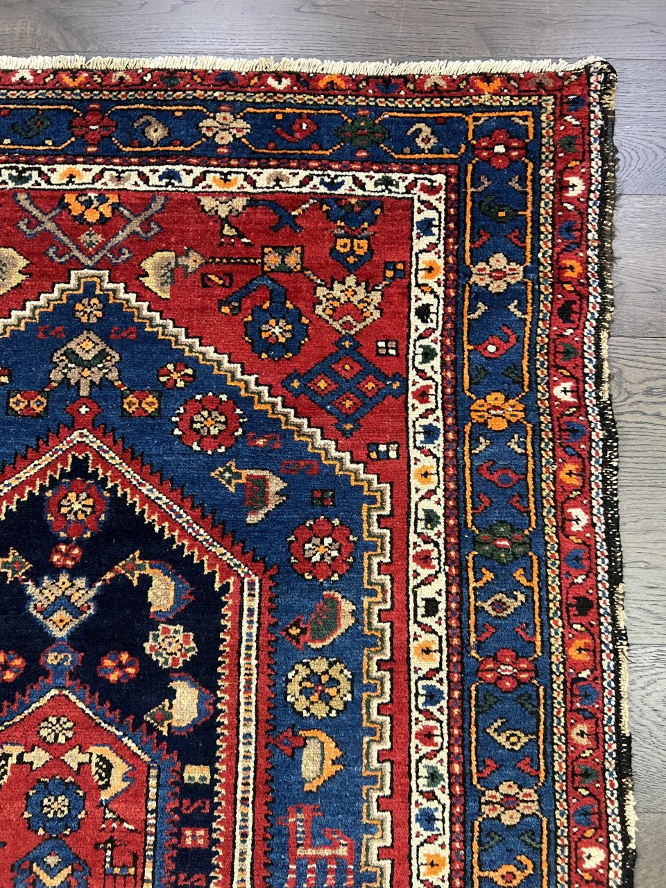 Wonderful antique Handmade Hamadan Rug - Hakiemie Rug Gallery
