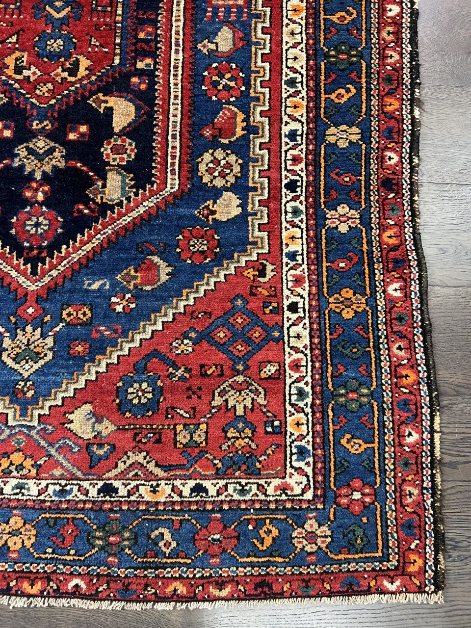 Wonderful antique Handmade Hamadan Rug - Hakiemie Rug Gallery