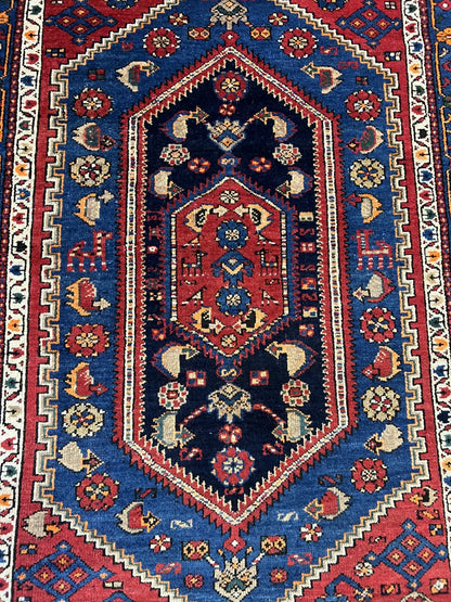 Wonderful antique Handmade Hamadan Rug - Hakiemie Rug Gallery
