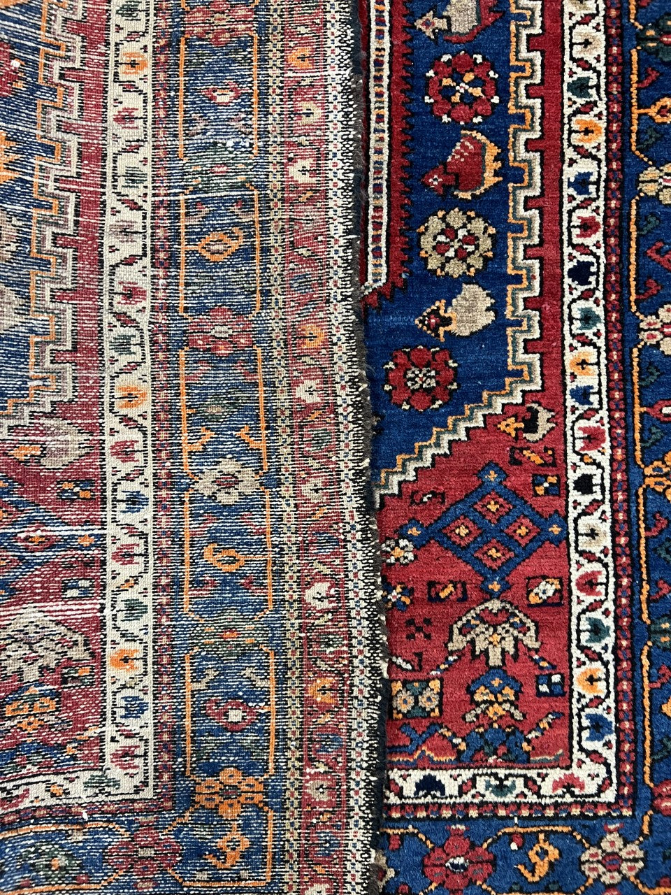 Wonderful antique Handmade Hamadan Rug - Hakiemie Rug Gallery