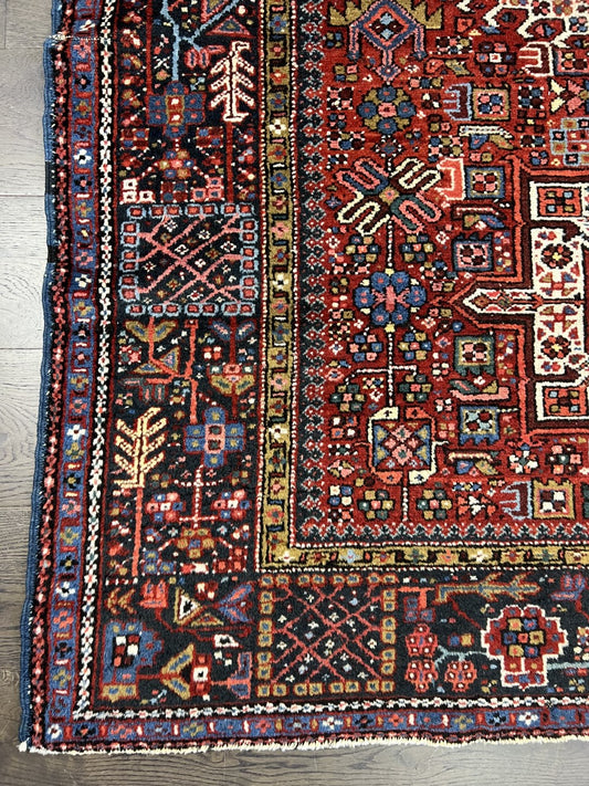 Wonderful antique Heriz Karaja rug - Hakiemie Rug Gallery