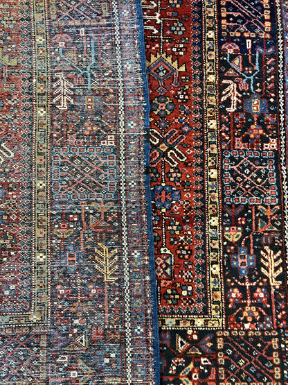 Wonderful antique Heriz Karaja rug - Hakiemie Rug Gallery
