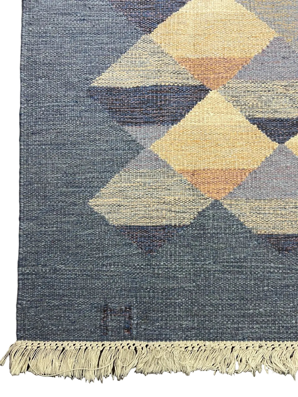 Wonderful Swedish Kilim decorative rug - Hakiemie Rug Gallery