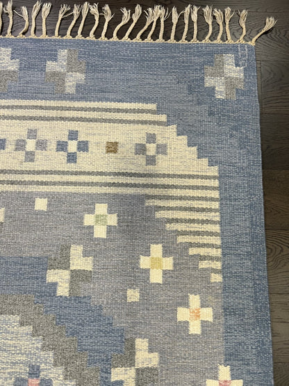 Beautiful Swedish Kilim decorative rug - Hakiemie Rug Gallery