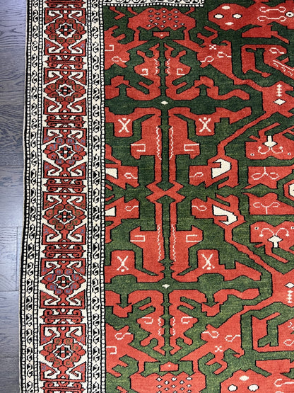 Beautiful vintage Handmade Caucasian Shirwan rug - Hakiemie Rug Gallery