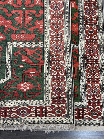 Beautiful vintage Handmade Caucasian Shirwan rug - Hakiemie Rug Gallery